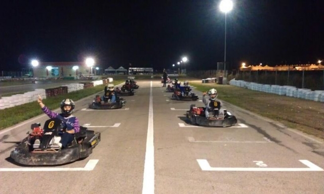 Corriendo por la noche 